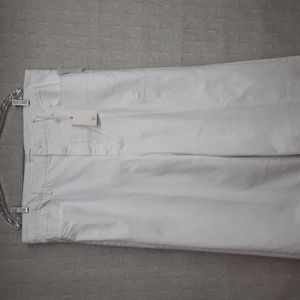 Good American Women's Good Waist Palazzo White Jeans - NWT